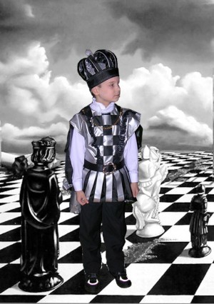 костюм Шахматный король