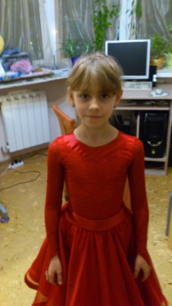 Рейтинговое платье для бальных танцев