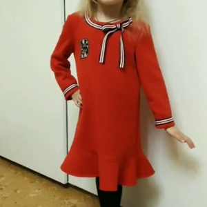 Детское платье из капитоне